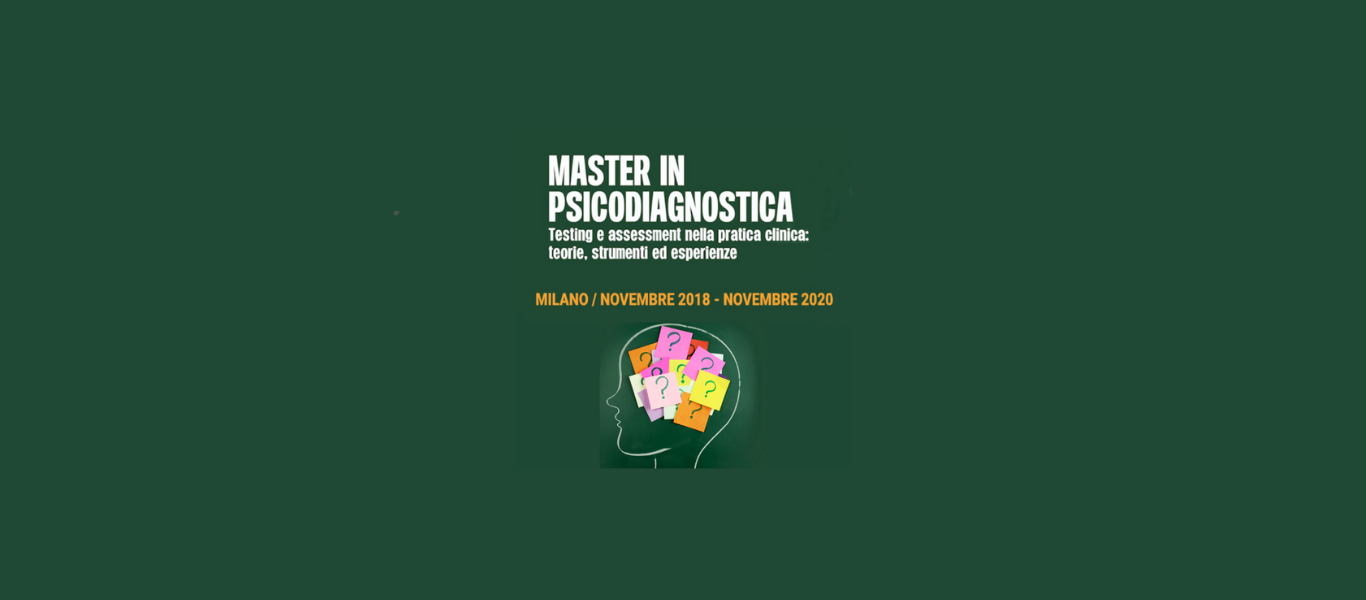 Master in psicodiagnostica 2018-2020
